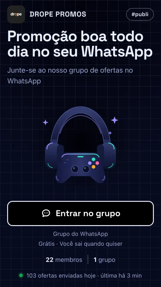 Topo do Bio Link com o título, o botão de entrar no grupo e os membros.